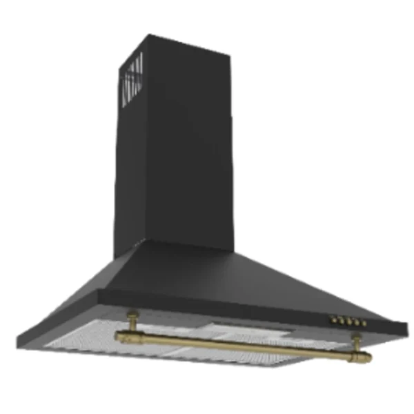 Fram FCH-S400RBK Απορροφητήρας Καμινάδα 60cm Μαύρος