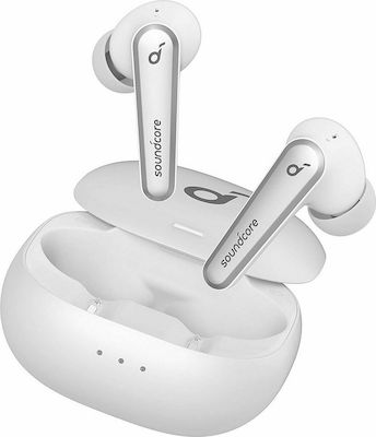 Soundcore by Anker Liberty Air 2 Pro In-ear Bluetooth Handsfree Ακουστικά με Αντοχή στον Ιδρώτα και Θήκη Φόρτισης Λευκά