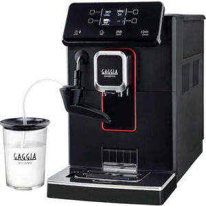 Gaggia Magenta Milk Αυτόματη Μηχανή Espresso 1900W Πίεσης 15bar με Μύλο Άλεσης Μαύρη