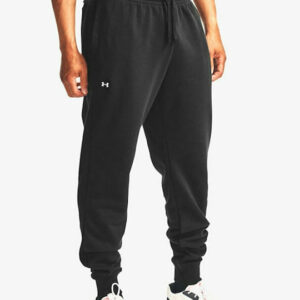 Under Armour Rival Fleece Παντελόνι Φόρμας με Λάστιχο Μαύρο