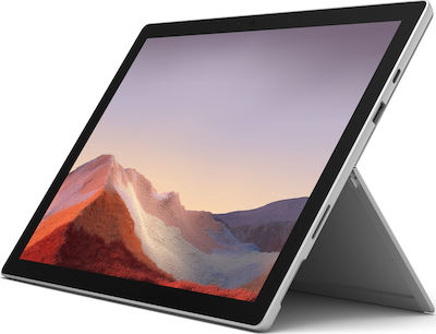 Microsoft Surface Pro 7 12.3" Tablet με WiFi (16GB/1.0TB) Ασημί