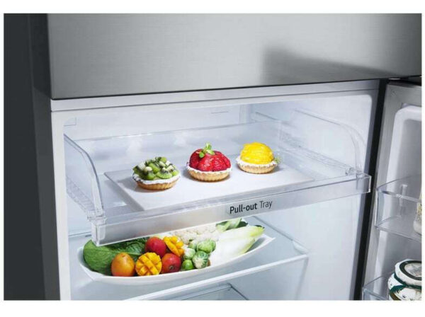 LG Ψυγείο Δίπορτο 335lt Total NoFrost Υ172xΠ60xΒ71εκ. Inox GTBV38PZGKD