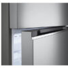 LG Ψυγείο Δίπορτο 335lt Total NoFrost Υ172xΠ60xΒ71εκ. Inox GTBV38PZGKD