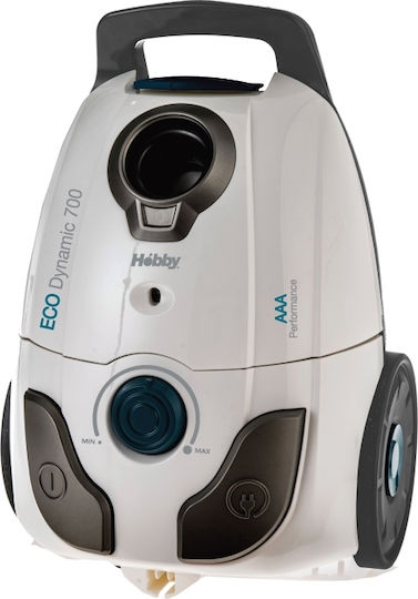 xlarge_20211118151906_a93b004f Hobby HVC-40361 Ηλεκτρική Σκούπα 700W με Σακούλα 2.5lt Λευκή