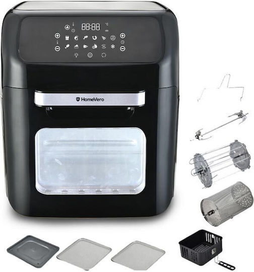 xlarge_20221227144705_06a7be3d HomeVero Air Fryer 12lt Μαύρο HV-AF12XL