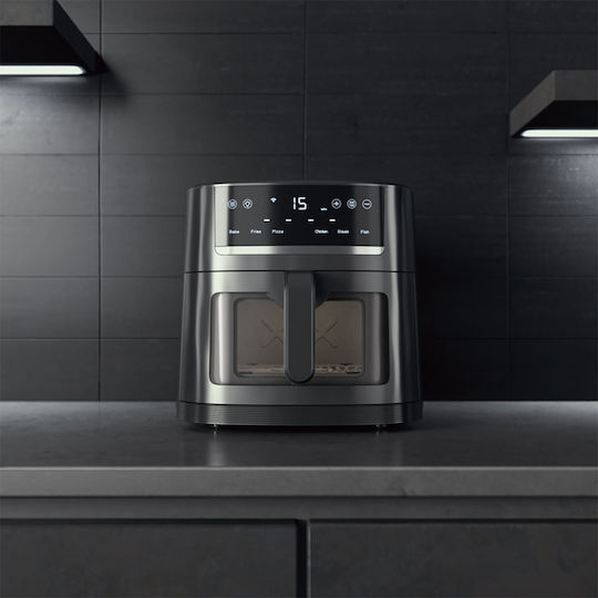 Rohnson Air Fryer με Wi-Fi 8lt Μαύρο R-2834