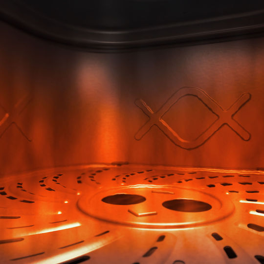 Rohnson Air Fryer με Wi-Fi 8lt Μαύρο R-2834