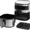 IQ Air Fryer 6.4lt Ασημί AF-001