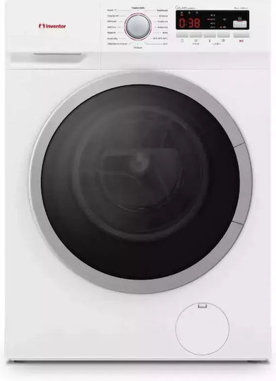Inventor Πλυντήριο Ρούχων 7kg με Τεχνολογία Ατμού 1200 Στροφών BLDC Inverter Motor GX0712A