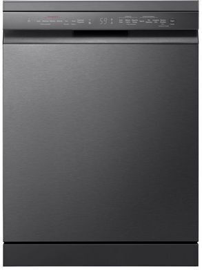 LG Ελεύθερο Πλυντήριο Πιάτων με Wi-Fi για 14 Σερβίτσια QuadWash Π60xY85εκ. Μαύρο