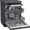 LG Ελεύθερο Πλυντήριο Πιάτων με Wi-Fi για 14 Σερβίτσια QuadWash Π60xY85εκ. Μαύρο