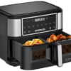 xlarge_20231220091708_bc60a915 Izzy Air Fryer με Διπλό Αποσπώμενο Κάδο 10lt Ασημί IZ-8225