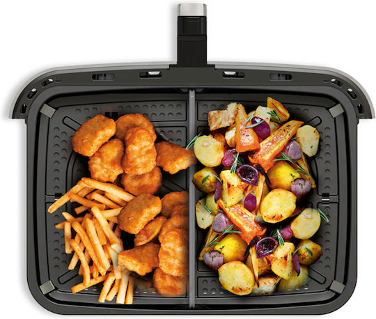 xlarge_20241001122835_41419f09 Izzy Air Fryer με Διπλό Αποσπώμενο Κάδο 10lt Ασημί IZ-8225