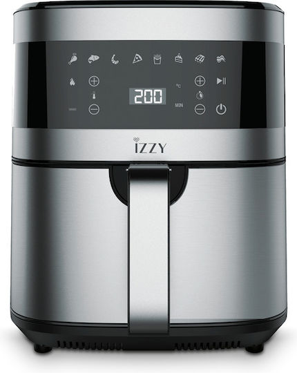 Izzy Air Fryer 7lt Ασημί IZ-8207