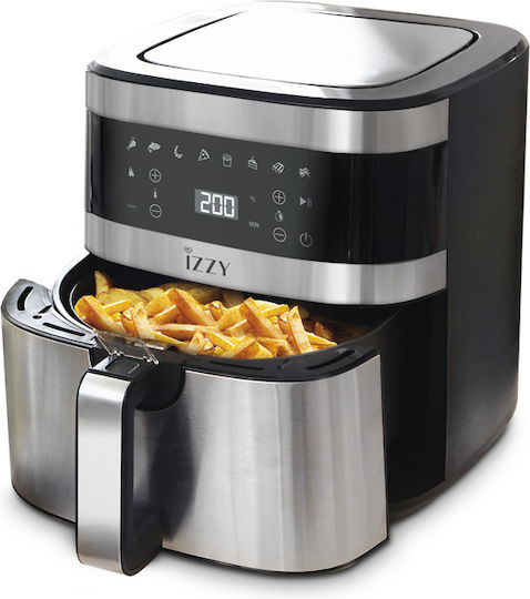 Izzy Air Fryer 7lt Ασημί IZ-8207