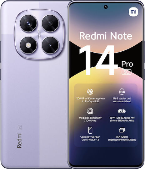 xlarge_20250115101114_xiaomi_redmi_note_14_pro_5g_dual_sim_8gb_256gb_lavender_purple Xiaomi Redmi Note 14 Pro 5G Dual SIM (8/256GB) Lavender Purple